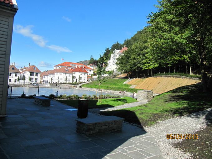 Nye Skanse dammen i Bergen.